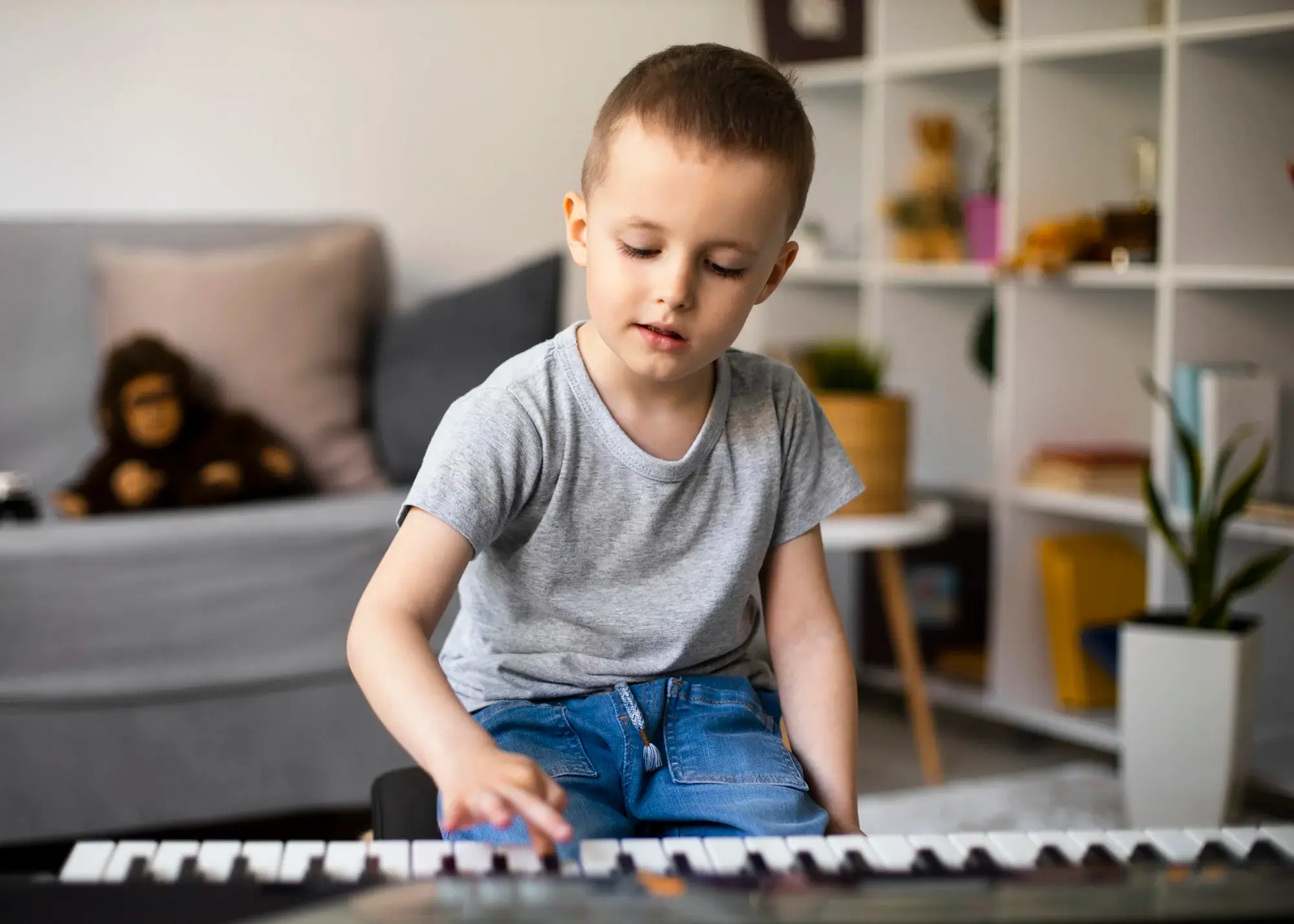 مزایای آموزش پیانو به کودکان